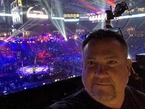 James attended Bellator 208 - Fedor vs. Sonnen - Live Mixed Martial Arts on Oct 13th 2018 via VetTix 