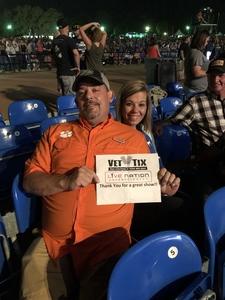 Danny attended Cole Swindell and Dustin Lynch: Reason to Drink Another Tour on Oct 5th 2018 via VetTix 