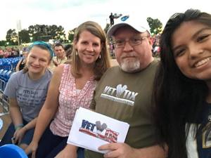 Donald attended Cole Swindell and Dustin Lynch: Reason to Drink Another Tour on Oct 5th 2018 via VetTix 