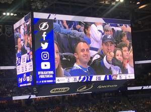 Joseph attended Tampa Bay Lightning vs. Florida Panthers - NHL Preseason on Sep 25th 2018 via VetTix 