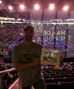 Paul attended Justin Timberlake - the Man of the Woods Tour - Pop on Sep 25th 2018 via VetTix 