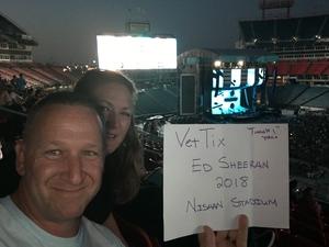 Neil and Helen attended Ed Sheeran: 2018 North American Stadium Tour - Pop on Oct 6th 2018 via VetTix 