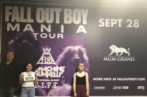 Alan attended Fall Out Boys on Sep 28th 2018 via VetTix 