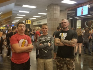 Jay attended Fall Out Boys on Sep 28th 2018 via VetTix 