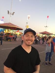 Eric attended Arizona State Fair Armed Forces Day - Tickets Are Only Good for Oct. 19 - *See Notes on Oct 19th 2018 via VetTix 