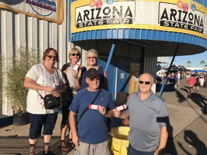 David attended Arizona State Fair Armed Forces Day - Tickets Are Only Good for Oct. 19 - *See Notes on Oct 19th 2018 via VetTix 