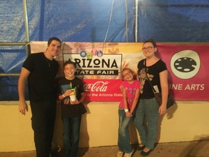 Zachary attended Arizona State Fair Armed Forces Day - Tickets Are Only Good for Oct. 19 - *See Notes on Oct 19th 2018 via VetTix 