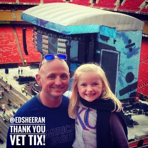 Michael attended Ed Sheeran: 2018 North American Stadium Tour - Pop on Oct 13th 2018 via VetTix 