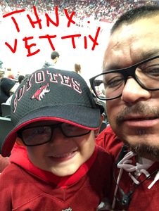 Martin Rivas attended Arizona Coyotes vs. Buffalo Sabres - NHL on Oct 13th 2018 via VetTix 