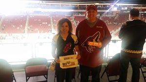 Mitchell attended Arizona Coyotes vs. Buffalo Sabres - NHL on Oct 13th 2018 via VetTix 