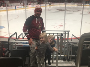 rachel attended Arizona Coyotes vs. Buffalo Sabres - NHL on Oct 13th 2018 via VetTix 