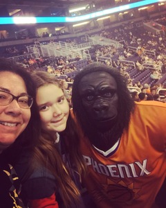 Elizabeth attended Phoenix Suns vs. Portland Trail Blazers - NBA on Oct 5th 2018 via VetTix 