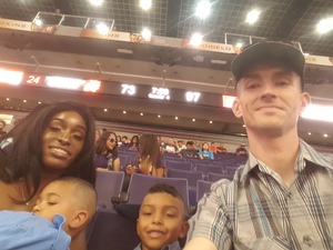 Daniel attended Phoenix Suns vs. Portland Trail Blazers - NBA on Oct 5th 2018 via VetTix 