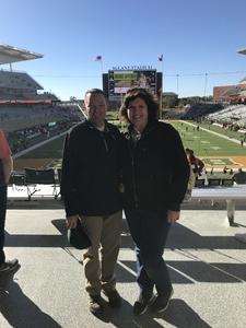 John attended Baylor vs. Oklahoma State - NCAA Football on Nov 3rd 2018 via VetTix 