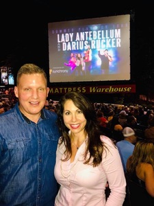 Fisher family attended Wmzq Fall Fest Featuring Lady Antebellum and Darius Rucker - Country on Oct 6th 2018 via VetTix 