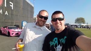 Christopher attended Jack's 13th Show with 311, Third Eye Blind, Stone Temple Pilots, Neon Trees, Everclear and Alien Ant Farm on Oct 14th 2018 via VetTix 