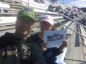 Robert attended 2018 Martinsville Speedway First Data 500 on Oct 28th 2018 via VetTix 