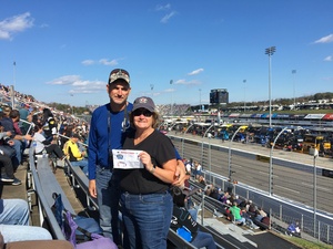 Robin attended 2018 Martinsville Speedway First Data 500 on Oct 28th 2018 via VetTix 