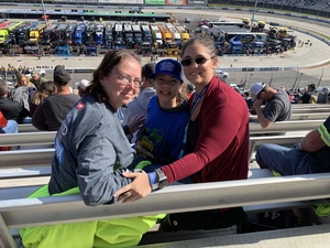 Rachael attended 2018 Martinsville Speedway First Data 500 on Oct 28th 2018 via VetTix 