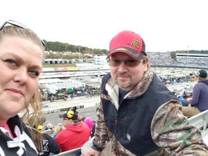 Kris attended 2018 Martinsville Speedway First Data 500 on Oct 28th 2018 via VetTix 