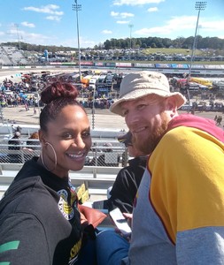 Destini attended 2018 Martinsville Speedway First Data 500 on Oct 28th 2018 via VetTix 
