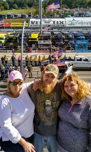 Hope attended 2018 Martinsville Speedway First Data 500 on Oct 28th 2018 via VetTix 