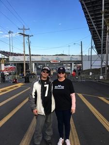 Lynn attended 2018 Martinsville Speedway First Data 500 on Oct 28th 2018 via VetTix 