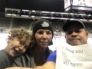 Stro attended Jacksonville Icemen vs. Florida Everblades - ECHL on Nov 2nd 2018 via VetTix 