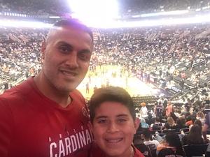 Sahib attended Phoenix Suns vs. Dallas Mavericks - NBA on Oct 17th 2018 via VetTix 