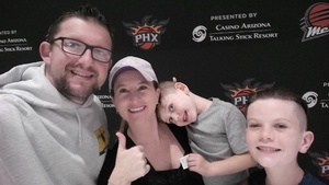 Bryan Watson USCG attended Phoenix Suns vs. Dallas Mavericks - NBA on Oct 17th 2018 via VetTix 