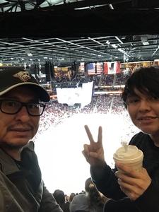 Marvin attended Arizona Coyotes vs. Vancouver Canucks - NHL on Oct 25th 2018 via VetTix 