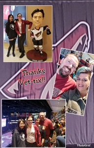 Ryan attended Arizona Coyotes vs. Vancouver Canucks - NHL on Oct 25th 2018 via VetTix 