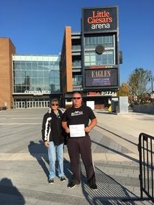 William attended Eagles - Live on Oct 14th 2018 via VetTix 