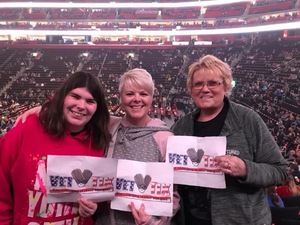 Marsha and Family attended Eagles - Live on Oct 14th 2018 via VetTix 