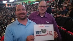 Todd attended Eagles - Live on Oct 14th 2018 via VetTix 