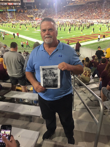 Mark attended Arizona State Sun Devils vs. Stanford - NCAA Football on Oct 18th 2018 via VetTix 