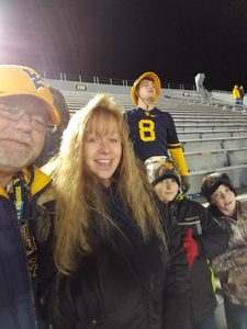 Toby attended West Virginia Mountaineers vs. Baylor Bears - NCAA Football on Oct 25th 2018 via VetTix 