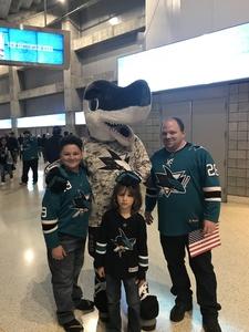 San Jose Sharks vs. Calgary Flames - NHL - Military Appreciation Night - After Game on Ice Photo Opportunity