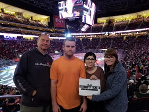 Julie attended Arizona Coyotes vs. Ottawa Senators - NHL on Oct 30th 2018 via VetTix 