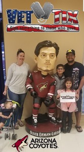 Robert attended Arizona Coyotes vs. Ottawa Senators - NHL on Oct 30th 2018 via VetTix 