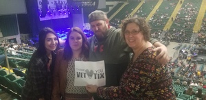 Keith attended Chris Young: Losing Sleep World Tour 2018 - Country on Nov 3rd 2018 via VetTix 