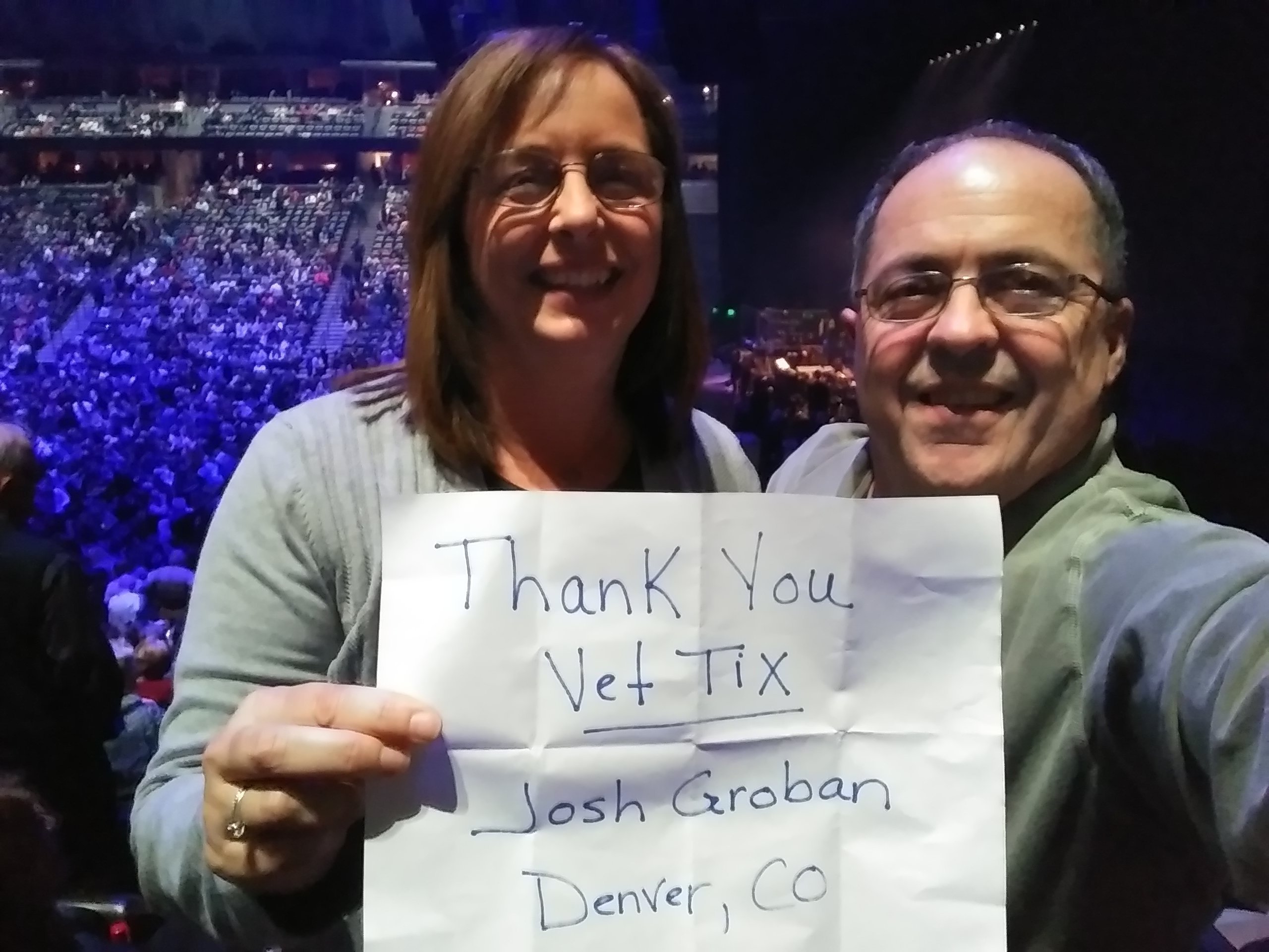 Josh Groban - Pepsi Center 10/30