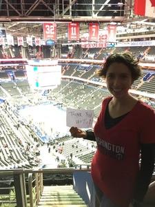 Sarah attended Washington Wizards vs. Orlando Magic - NBA on Nov 12th 2018 via VetTix 