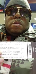 Cleveland Cavaliers vs. Oklahoma City Thunder - NBA