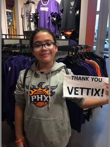 Jeffery attended Phoenix Suns vs. Memphis Grizzlies - NBA on Nov 4th 2018 via VetTix 