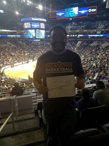 Ramon attended Phoenix Suns vs. Memphis Grizzlies - NBA on Nov 4th 2018 via VetTix 