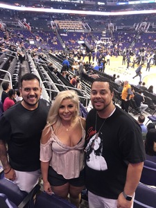 Esau attended Phoenix Suns vs. Memphis Grizzlies - NBA on Nov 4th 2018 via VetTix 