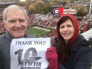 Rick attended University of Georgia vs. Georgia Tech - NCAA Football on Nov 24th 2018 via VetTix 
