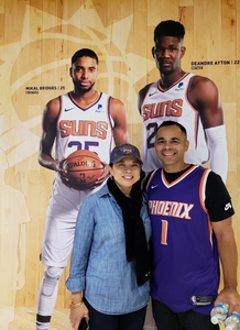 Edgar attended Phoenix Suns vs. Boston Celtics - NBA on Nov 8th 2018 via VetTix 