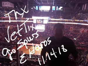 Phoenix Suns vs. San Antonio Spurs - NBA - *see Notes